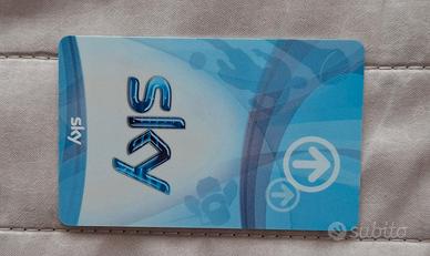SCHEDA DECODER SKY SMART CARD PREPAGATA SKY NDS