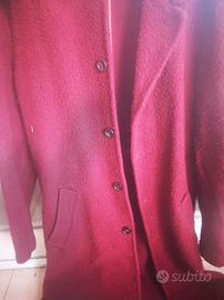 cappotto rosso Roberto Collina 