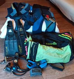 Attrezzatura subacquea Mares, Gressi e Scubapro