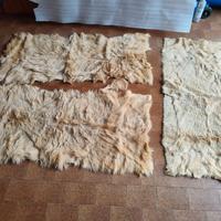 tappeti in pelle di capretto