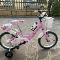 Bici bimba 16" Unica Baby Bunny + Accessori