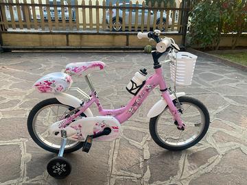 Bici bimba 16" Unica Baby Bunny + Accessori