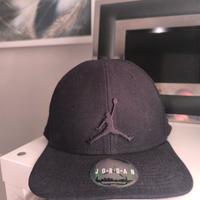 Cappellino berretto Jordan nero come nuovo