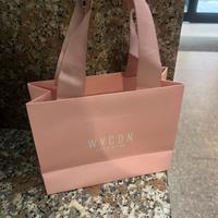 Sacchetto carta shopping bag Wycon cosmetics