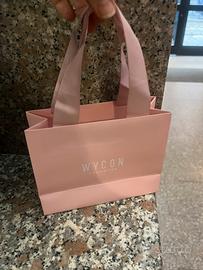 Sacchetto carta shopping bag Wycon cosmetics