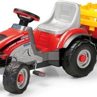 trattore a pedali PEG PEREGO con rimorchio