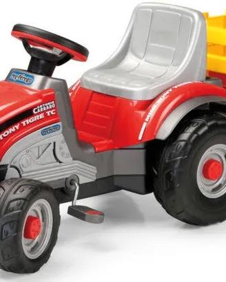 trattore a pedali PEG PEREGO con rimorchio
