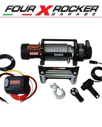 VERRICELLO 12000lbs (5440Kg) 12v TYREX SERIE BLACK