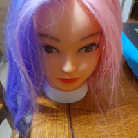 Testa taglio capelli per parrucchieri