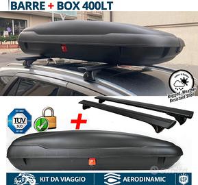 Baule Box 400Lt con BARRE per Mini Countryman R60