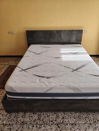 letto matrimoniale  con materasso