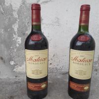 N. 2 BOTTIGLIE DI VINO BORDEAUX CANTINA " MALESAN