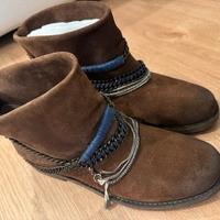 Stivaletti Brian Blake mis 38 suede marrone