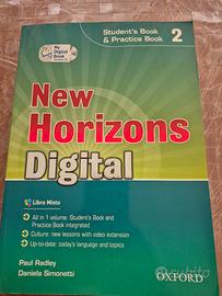 libro scolastico New Horizons Digital volumecon cd