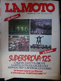 rivista LA MOTO numero 9 anno 1986