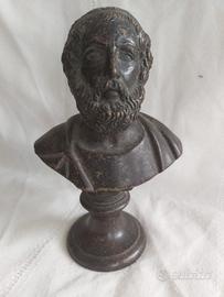 Statuette in Bronzo - Socrate e Omero