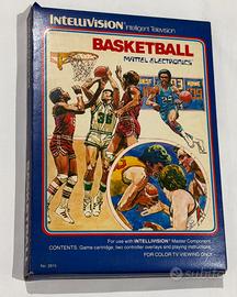 GIOCO INTELLIVISION BASKET MATTEL COMPLETO