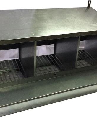 Nido Per  Galline Ovaiole 3 Posti Raccolta Interna