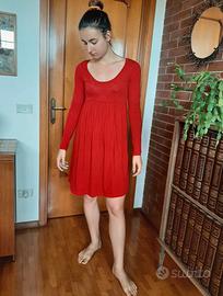 Vestito Zara maniche lunghe cotone anche premaman