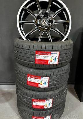 CERCHI PIU GOMME MERCEDES CLASSE A,B DA 19 POLLICI