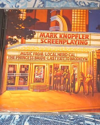 CD  "Screenplaying" Mark Knopfler