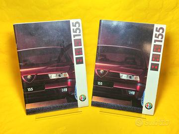 ✅ Alfa Romeo 155 Brochure Catalogo con Cofanetto