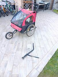 carrellino bimbi per bici