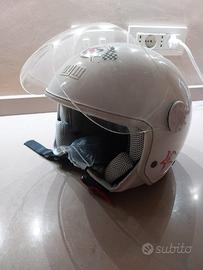 Casco Bambino Moto Jet CGM 206A Varadero Bianco