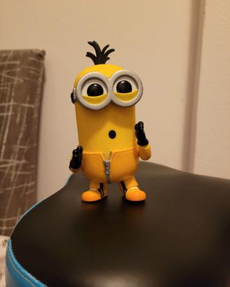 Minions pupazzetto di plastica rigida.