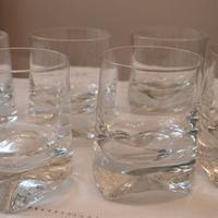 servizio bicchieri in cristallo