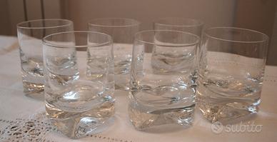 servizio bicchieri in cristallo