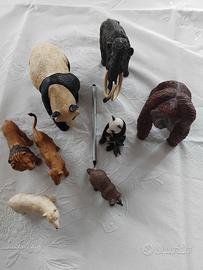 statuine collezione animali vintage