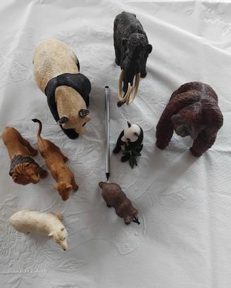 statuine collezione animali vintage