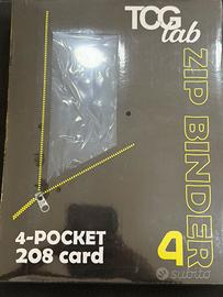 Zip binder 208 cards