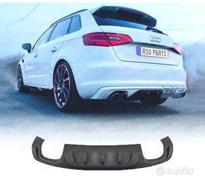 DIFFUSORE AUDI A3 8V 12-16 LOOK RS3