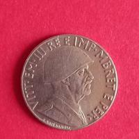 Vittorio Emanuele III Albania lek 0,20 1939 magnet