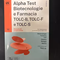 Alpha Test Biotecnologie e Farmacia (Tolc B/F/S)