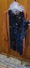 Set 2 pz - Camicia e cardigan taglie forti