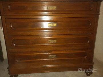 cassettiera  metà '900