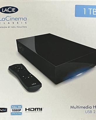 Hard Disk Multimediale LaCie LaCinema Classic 1TB