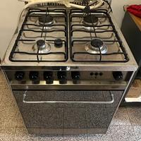 Cucina LOFRA a gas a 4 fuochi in acciaio inox