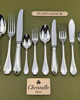 Servizio Posate Christofle Pompadour 127 Pezzi