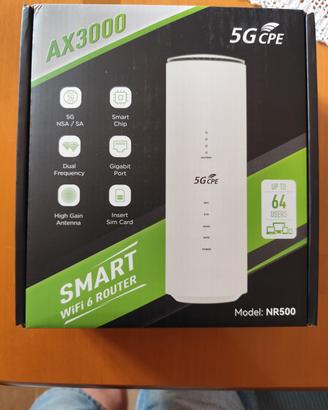 Router Smart wifi 6 con SIM 5g