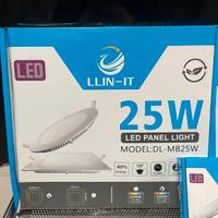 Faro led 25 watt da incasso