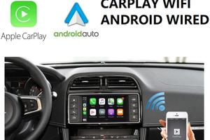 ANDROID AUTO E CARPLAY JAGUAR XE/XEL F-PACE F-TYPE