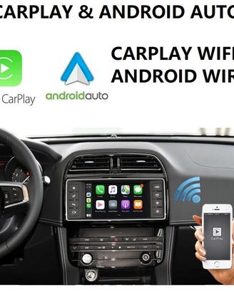 ANDROID AUTO E CARPLAY JAGUAR XE/XEL F-PACE F-TYPE