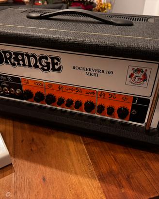 TESTATA ORANGE ROCKERVERB 100 MKIII
