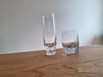 set di bicchieri 8 + 8 pezzi