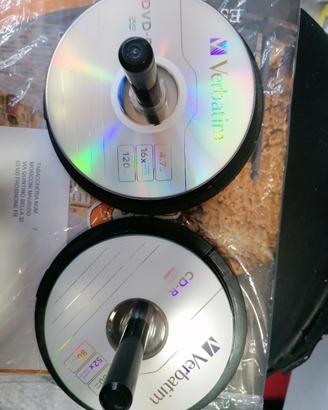 50 pezzi CD E DVD VERBATIM