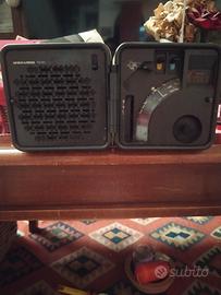 radio vintage cubo 